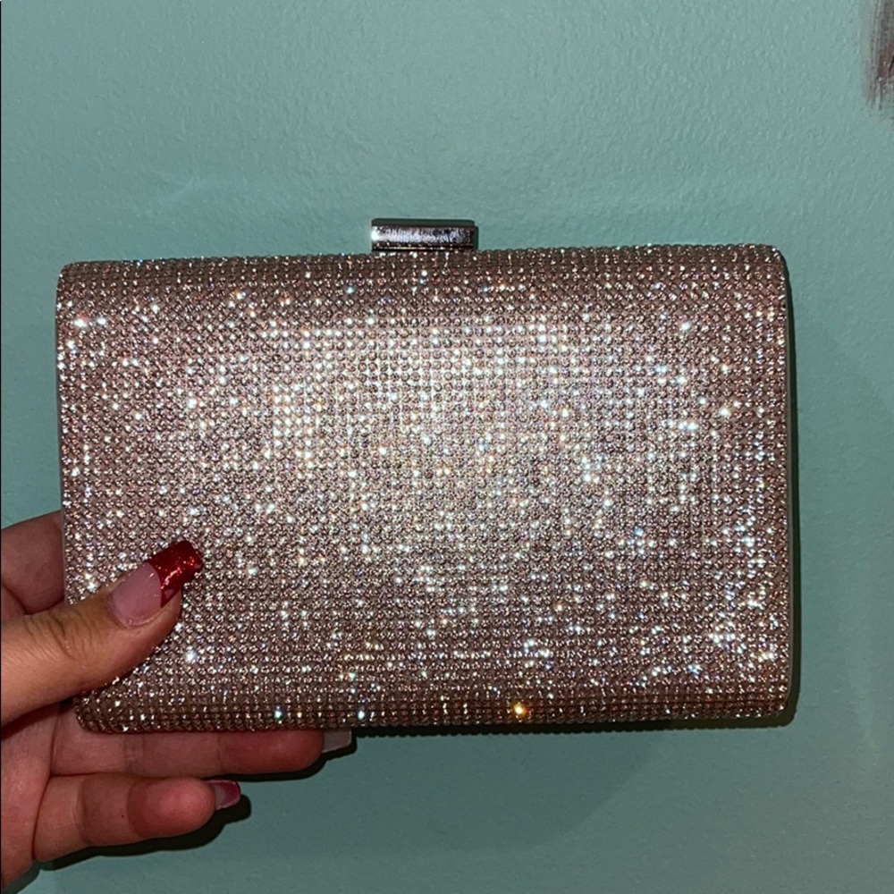 David’s Bridal Rhinestone Crossbody